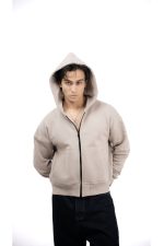خرید سویشرت دورس باکسی گرم بالا مردانه کرم نسکافه ای از فروشگاه داریا فشن تولید کننده و فروشنده انواع سویشرت مردانه ، سویشرت زنانه ، سویشرت یونیسکس