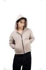 خرید سویشرت دورس باکسی گرم بالا مردانه کرم نسکافه ای از فروشگاه داریا فشن تولید کننده و فروشنده انواع سویشرت مردانه ، سویشرت زنانه ، سویشرت یونیسکس